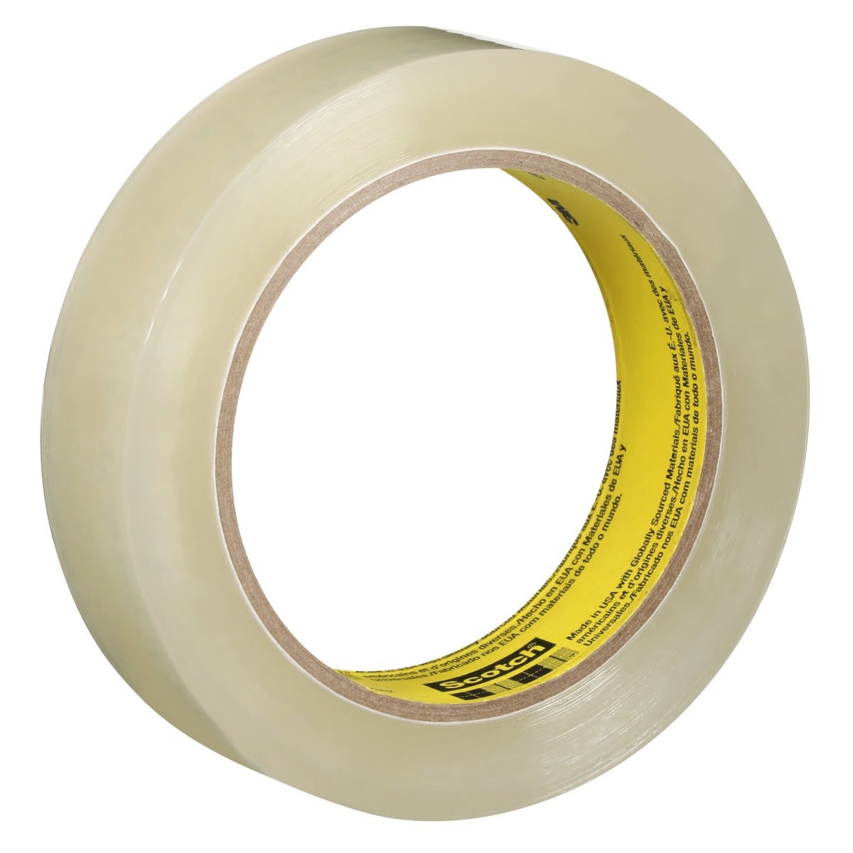 3M 600 Scotch Light Duty Packaging Tape, Clear, High Clarity, 3/4 in x 72 yd (7010375599)  - (12Pack)