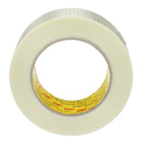 3M Scotch Bi-Directional Filament Tape, Clear, 50 mm x 50 m, 5.7 mil (8959) (7010375600)  - (18Pack) - 4