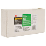 3M 822 Tape Sheets, Clear, 4 in x 6 in, Conveniently Packaged (7010375610)  - (25Pack) - 5