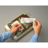3M 822 Tape Sheets, Clear, 4 in x 6 in, Conveniently Packaged (7010375610)  - (25Pack) - 6