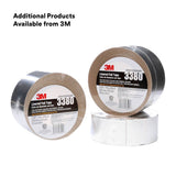 3M 3380 Aluminum Foil Tape, Silver, 72 mm x 45 m, 3.25 mil (7010375681)  - (16Pack) - 7