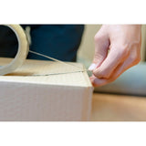 3M 371 Scotch Box Sealing Tape, Clear, 288 mm x 914 m, Hot Melt Rubber Adhesive, Case (7010375937)  - (48Pack) - 2