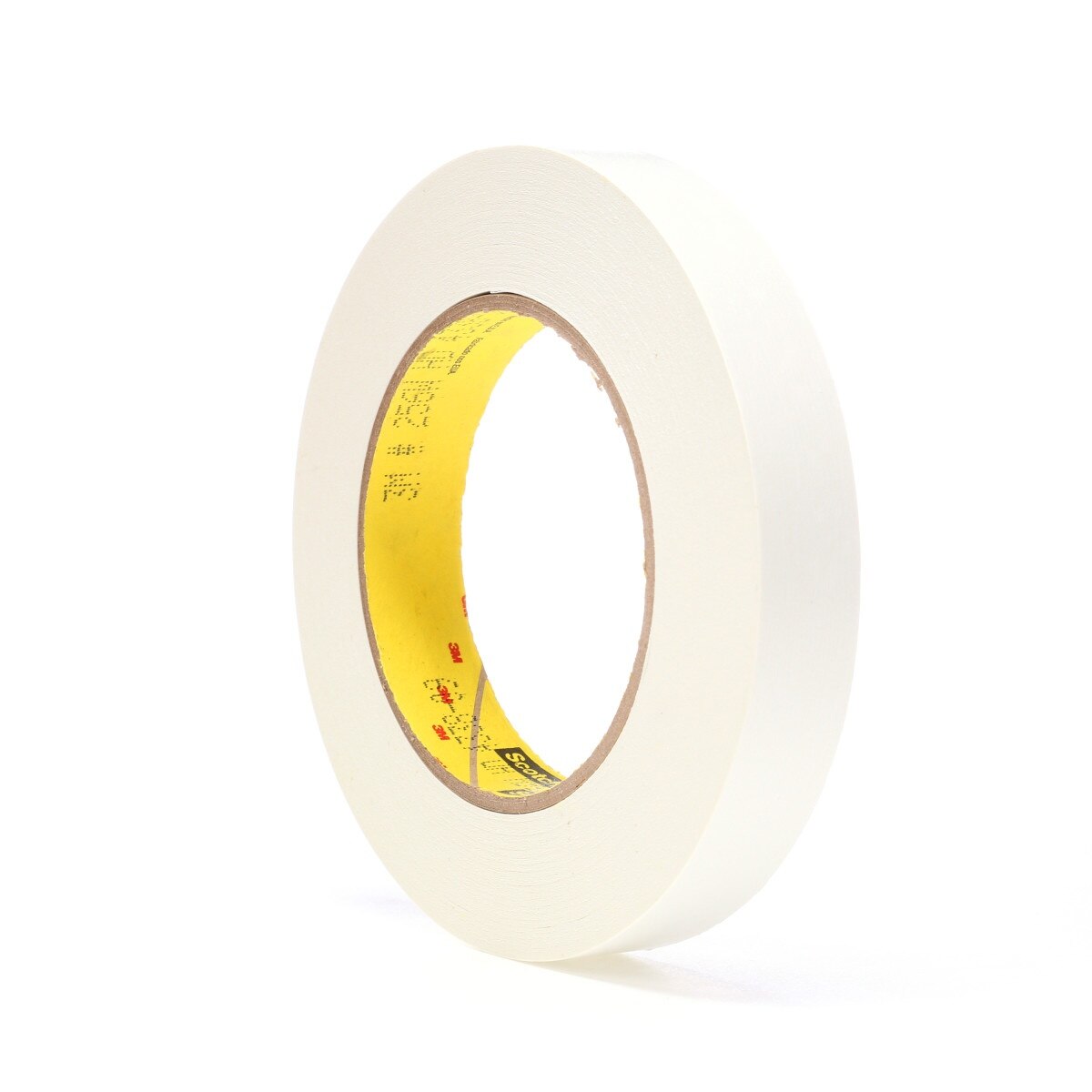 3M Scotch Printable Flatback Paper Tape, White, 1 in x 60 yd, 6.7 mil (256) (7010378934)  - (36Pack) - 3