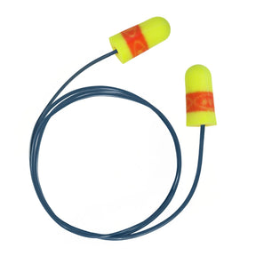 3M 311-4109 E-A-R SuperFit Metal Detectable Corded Disposable Foam Earplugs NRR 32 (7010384671) (2000 Pack)