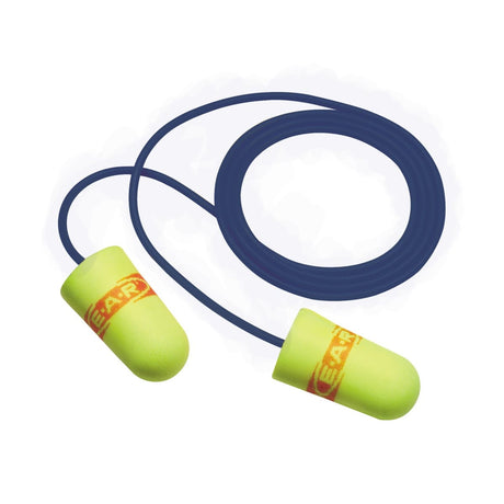 3M 311-4109 E-A-R SuperFit Metal Detectable Corded Disposable Foam Earplugs NRR 32 (7010384671) (2000 Pack) - 2