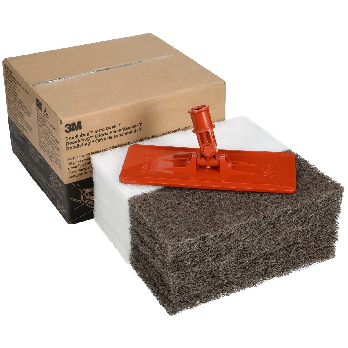 3M Introductory Cleaning Kit with Swivel Pad Holder and 10 Pads (7010384740) - 8