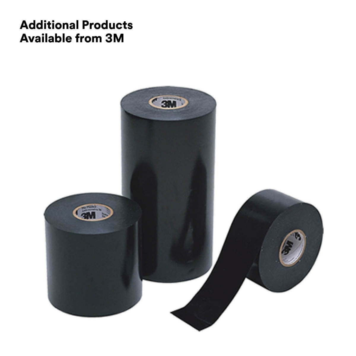 3M 50P-4X100FT-K Vinyl Corrosion Protection Tape 50, Printed, Black, 4 in x 100 ft (7010397563) (12 Pack) - 9