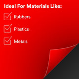 3M E31.000RD48L EPS-300 Thin Wall Heat Shrink Tubing, Adhesive Lined Polyolefin, Red, 1 in ID x 48 in Sticks (7010398853) (24 Pack) - 8