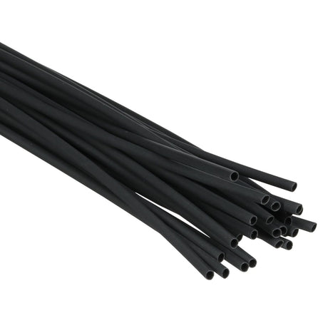 3M Thin-Wall Heat Shrink Tubing EPS-300, Adhesive-Lined, 1/8 in Black, 6 in Piece, 10 Tubes (E30.125BK6P) (7010399008)  - (10Pack)