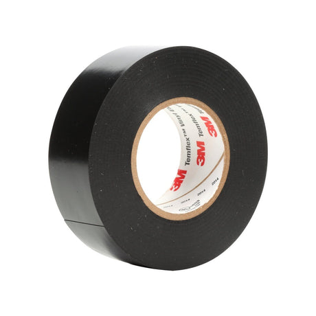 3M 1700-2X36YD-K Temflex Vinyl Electrical Tape 1700, 7 mil, Black, 2 in x 36 yd (7010399125) (25 Pack)
