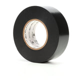 3M 1700-2X36YD-K Temflex Vinyl Electrical Tape 1700, 7 mil, Black, 2 in x 36 yd (7010399125) (25 Pack) - 2