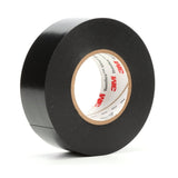 3M 1700-2X36YD-K Temflex Vinyl Electrical Tape 1700, 7 mil, Black, 2 in x 36 yd (7010399125) (25 Pack) - 3