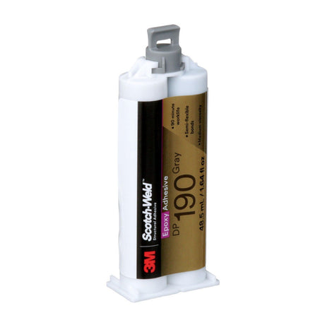 3M 190 Scotch-Weld Epoxy Adhesive DP190, Gray, 48.5 mL Duo-Pak (DP190-1.64OZ-GRY) (7010410438)  - (12Pack) - 2