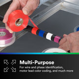 3M Scotch Vinyl Color Coding Electrical Tape 35, Pink, 7 mil, 3/4 in x 66 ft (35-3/4X66FT-PK) (7010411602)  - (10Pack) - 4