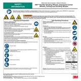 3M 87448 Silver Depressed Center Grinding Wheel, 36+, T27 Quick Change, 7 in x 1/4 in x 5/8 in-11 (7010412150) (10 Pack) - 7