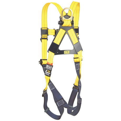 3M 1110605 DBI-SALA Delta Vest-Style Safety Harness, Small, Yellow, Back D-Ring, Tech-Lite Quick Connect (7012815719) - 2