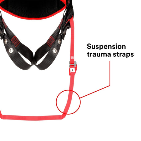 3M 1161218 Protecta P200 Comfort Construction Positioning Safety Harness, X-Large (7012816619) - 2
