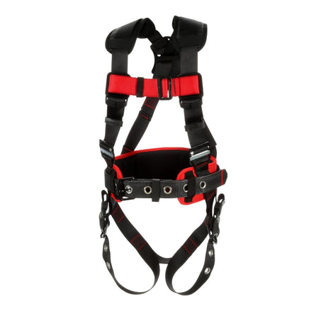 3M 1161300 PROTECTA P200 Construction Style Safety Harness, Black, Small (7012816636) - 2