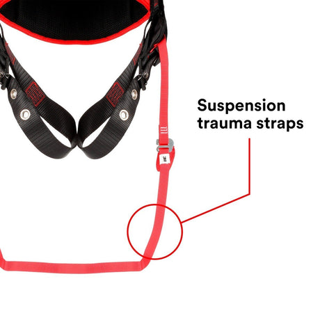 3M 1161424 Protecta P200 Comfort Vest Safety Harness, Medium/Large (7012816700) - 2