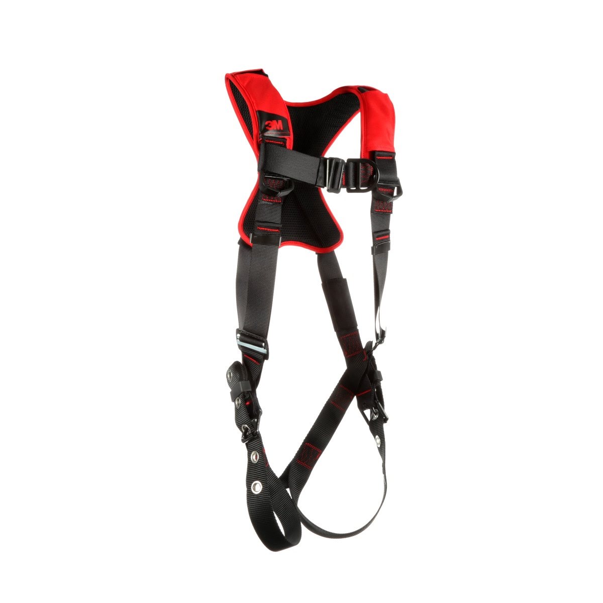 3M 1161431 PROTECTA Comfort Vest Style Climbing Safety Harness, Black, X-Large (7012816710) - 4