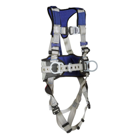 3M 1401058 DBI-SALA ExoFit X100 Comfort Construction Climbing Positioning Safety Harness Gray X-Large (7012817543) - 3