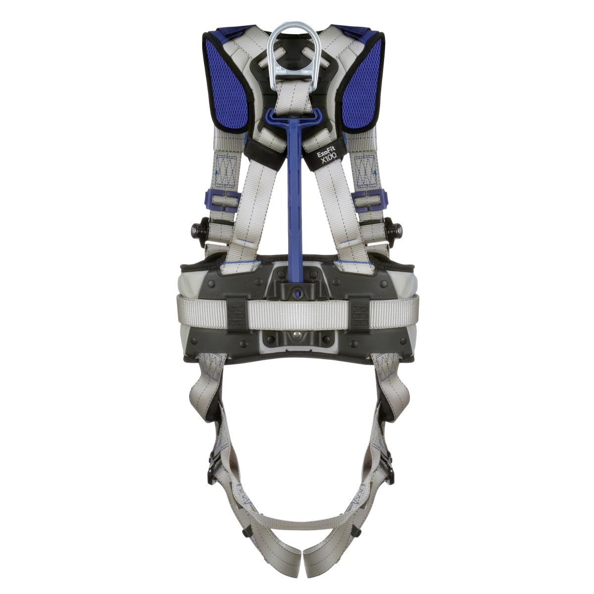 3M 1401058 DBI-SALA ExoFit X100 Comfort Construction Climbing Positioning Safety Harness Gray X-Large (7012817543) - 4