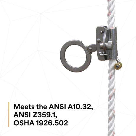 3M 5000003 Protecta Mobile Rope Grab, Fits 5/8 in Rope (7012819598) - 5