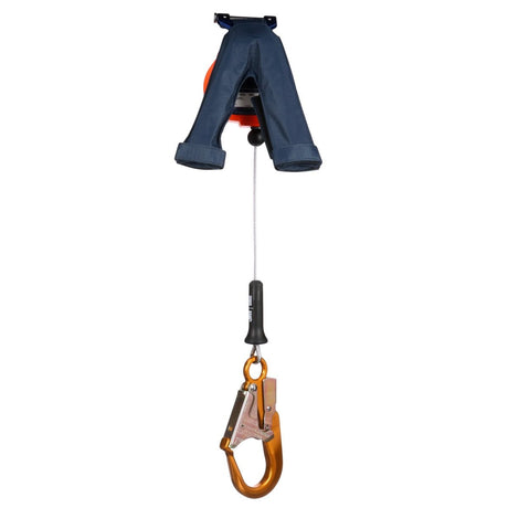 3M 3500294 DBI-SALA Nano-Lok Edge Self-Retracting Lifeline, Galvanized Cable, Aluminum Rebar Hook, 8 ft, Class 2 (7012828695) - 4
