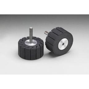 3M 77720 Rubber Slotted Expander Wheel, 2 in x 1 in 1/4 Diameter Shank (7100000272)