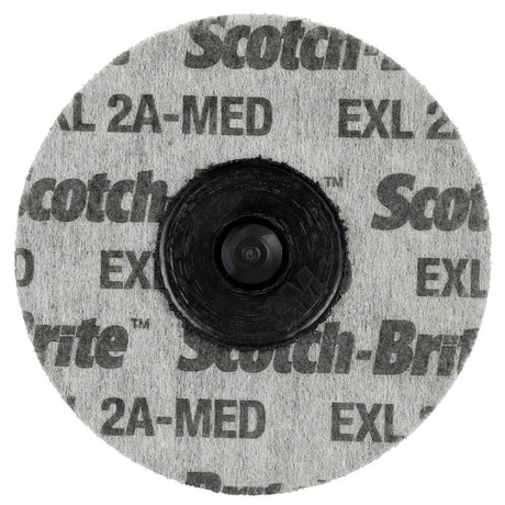 3M XL-UR Scotch-Brite Roloc EXL Unitized Wheel, 2A Medium, TR, 3 in (7100000858) (40 Pack)