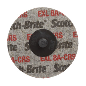 3M XL-UR Scotch-Brite Roloc EXL Unitized Wheel, 8A Coarse, TR, 2 in (7100000871) (60 Pack)