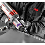3M 38315 Panel Bonding Adhesive, Two-Part Epoxy, Black, 50 mL Cartridge, Bonds Steel, Aluminum, SMC, FRP (7100001224)  - (6Pack) - 6
