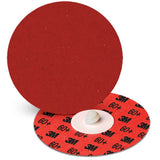 3M 984F Cubitron II Roloc Durable Edge Disc, 60plus, YF Weight, TR, Maroon, 2 in, Die R200P (7100001475) (200 Pack)