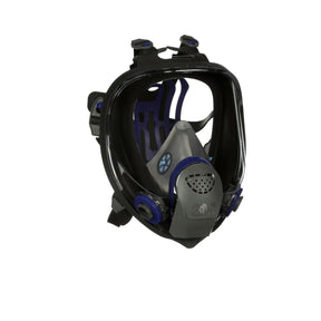 3M 89424 Ultimate FX Full Facepiece Reusable Respirator, Six-Strap Harness, Cool Flow Valve, Passive Speaking Diaphragm, Large, Black (FF-403) (7100001847)  - (4Pack)