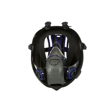 3M 89424 FF-403 Ultimate FX Full Facepiece Reusable Respirator, Six-Strap Harness, Cool Flow Valve, Passive Speaking Diaphragm, Large, Black (7100001847) - 3