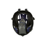 3M 89424 Ultimate FX Full Facepiece Reusable Respirator, Six-Strap Harness, Cool Flow Valve, Passive Speaking Diaphragm, Large, Black (FF-403) (7100001847)  - (4Pack) - 3