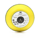 3M 02700 Hookit Disc Pad Back-up Pad Hook and Loop Yellow 3 in x 1/2 in 5/16-24 External (7100001985)  - (5Pack) - 5