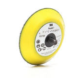 3M 02700 Hookit Disc Pad Back-up Pad Hook and Loop Yellow 3 in x 1/2 in 5/16-24 External (7100001985)  - (5Pack) - 6