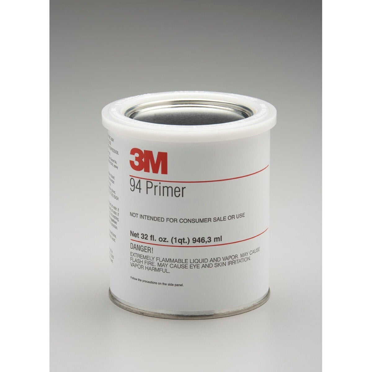 3M 94 Tape Primer, Light Yellow, 1/2 Pint (94 PRIMER) (7100003278)  - (12Pack)