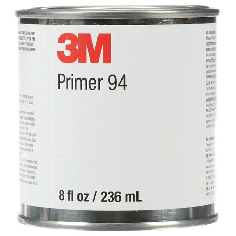 3M 94 Tape Primer, Light Yellow, 1/2 Pint (94 PRIMER) (7100003278)  - (12Pack) - 2