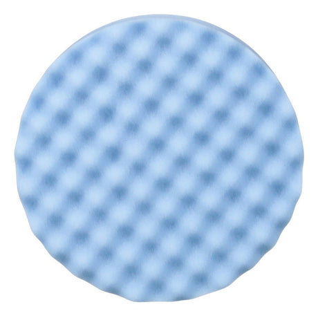 3M Perfect It Hookit Ultrafine Foam Polishing Pad, Waffle Face, Blue, 8 in (05733) (7100003841)  - (6Pack)