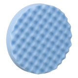 3M Perfect It Hookit Ultrafine Foam Polishing Pad, Waffle Face, Blue, 8 in (05733) (7100003841)  - (6Pack) - 3