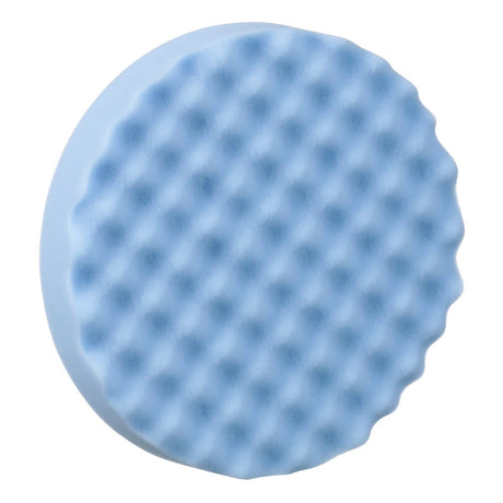 3M Perfect It Hookit Ultrafine Foam Polishing Pad, Waffle Face, Blue, 8 in (05733) (7100003841)  - (6Pack) - 3