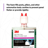 3M Rigid Pillar Foam, Two-Part Urethane Closed-Cell Expanding, 200 mL Cartridge (08458) (7100004037)  - (6Pack) - 6