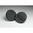 3M 77752 Hookit Disc Hand Pad, Soft Foam, Black, 5 in x 1/4 in (7100005515) (20 Pack)