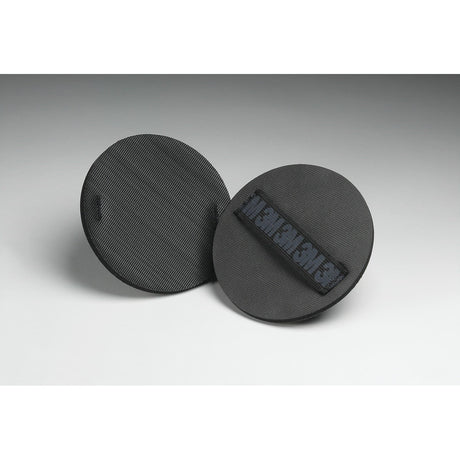 3M 77752 Hookit Disc Hand Pad, Soft Foam, Black, 5 in x 1/4 in (7100005515) (20 Pack)