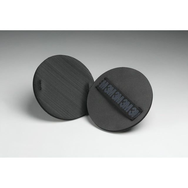 3M 77752 Hookit Disc Hand Pad, Soft Foam, Black, 5 in x 1/4 in (7100005515) (20 Pack)