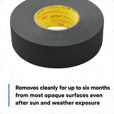 3M 8979 Performance Plus Duct Tape Roll, Heavy Duty, Black, 29 in x 60 yd, 12.1 mil, 6 Month Clean Removal, UV and Weather Resistant (7100005781)  - (2Pack) - 2