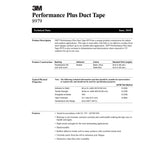 3M 8979 Performance Plus Duct Tape Roll, Heavy Duty, Black, 29 in x 60 yd, 12.1 mil, 6 Month Clean Removal, UV and Weather Resistant (7100005781)  - (2Pack) - 10