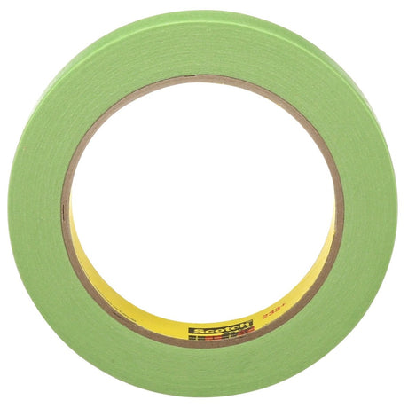 3M 233+ 26334 Scotch Performance Green Masking Tape, 18 mm x 55 m (7100006159) (48 Pack) - 2